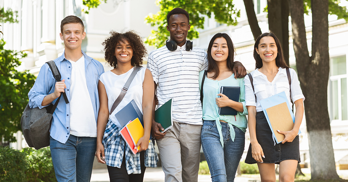 Group of students